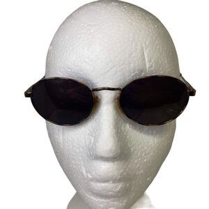 #5286 Gallery Oval Vintage Flex Kenmark WOMENS Turtle Shell Frames 49-20-135